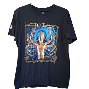 TOOL Fear Inoculum 2019 Tour SS 2sided Graphic Tee Black Large EUC